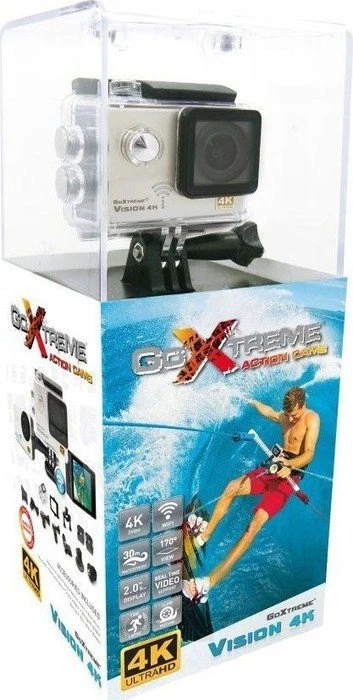 Easypix GoXtreme Vision 4K Ultra HD silber