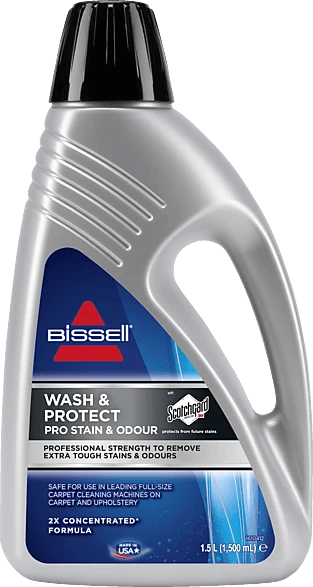 Bissell Wash & Protect - Professional Stain & Odour Reinigungsmittel, 1.5l