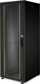 Digitus Professional Dynamic Basic Serie Wandschrank 32HE, Sicherheitsglastür, IP2X, schwarz, 600mm tief