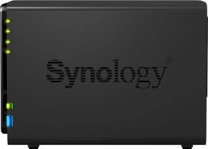 Synology DiskStation DS212+, 512MB RAM, 1x RJ-45 1000Base-T, 2x USB-A 3.0