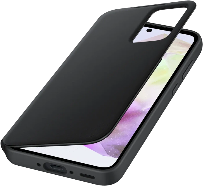 Samsung Smart View Wallet Case für Galaxy A35 5G schwarz