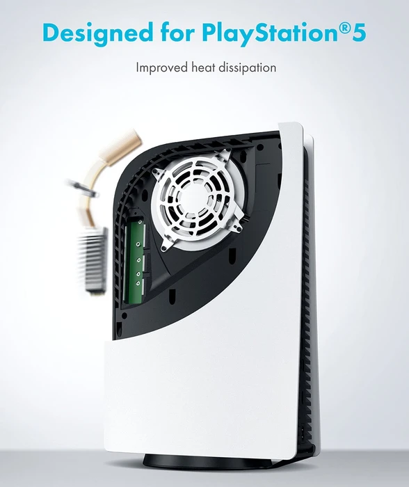 Graugear G-PS5HS01-Cov, Heatpipe-Kühler für PS5 Speichererweiterung, mit Abdeckung
