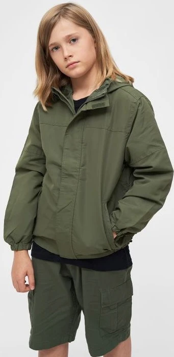 Brandit Windbreaker Summer Frontzip Jacke olive (Junior)