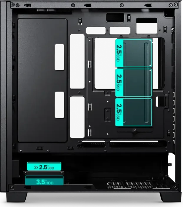 Phanteks XT Silent Black, schwarz