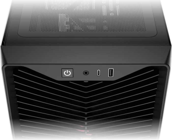 Corsair 3200D RS ARGB, schwarz, Glasfenster