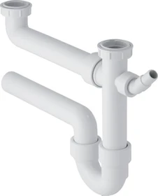 Geberit AP-Siphon für Geräte, mit Abdeckung, 40mm