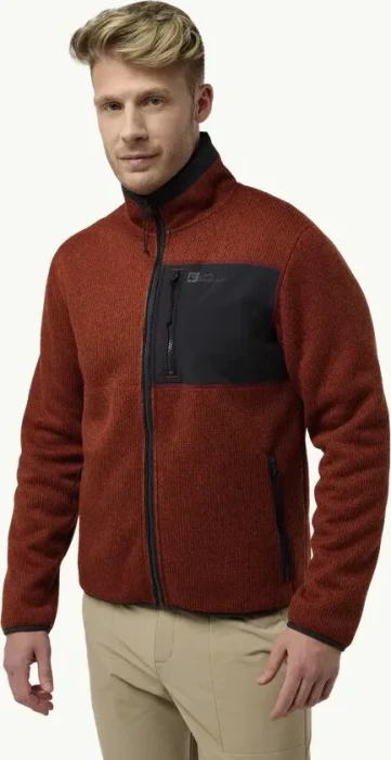 Jack Wolfskin Kaminfeuer Jacke intense rust (Herren)