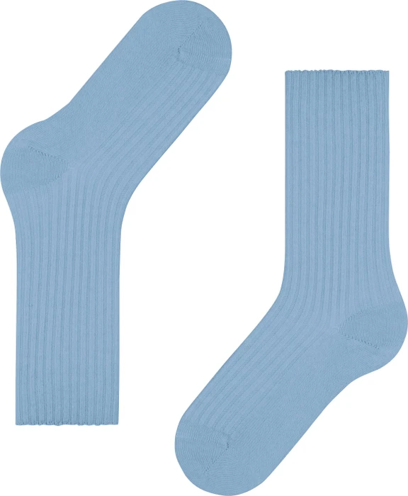 Falke Cosy Wool Boot Socken airy blue (Damen)