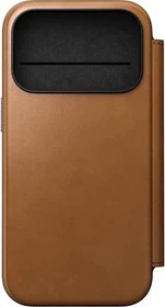 Nomad Modern Leather Folio für Apple iPhone 17 Pro english tan