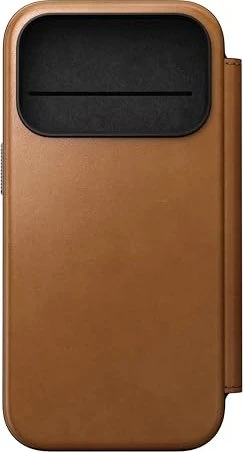 Nomad Modern Leather Folio für Apple iPhone 17 Pro english tan