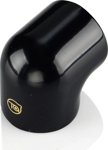 Bitspower Touchaqua Verbinder 90° 2x G1/4" female, Glorious Black, 2er-Pack