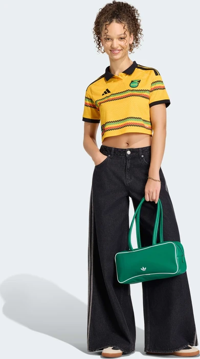adidas Jamaika 26 x Bob Marley Crop 2026 Heimtrikot kurzarm (Damen)