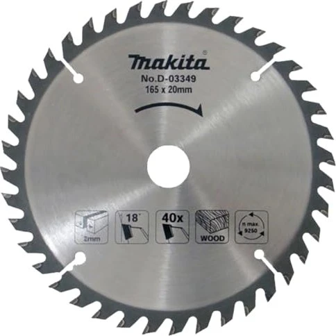Makita Kreissägeblatt 40Z, 165x2x20mm, 1 Stück