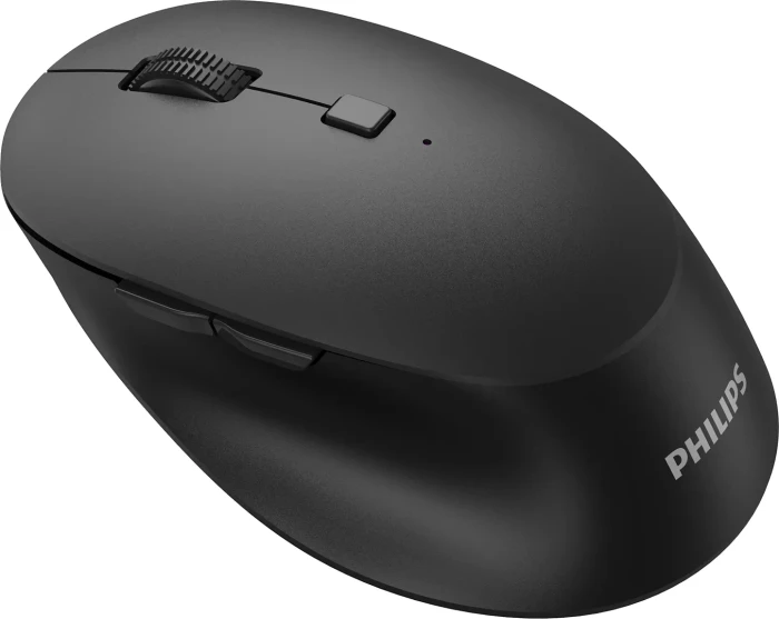 Philips 6000 Series Multi-Device Bluetooth Mouse, schwarz, USB/Bluetooth