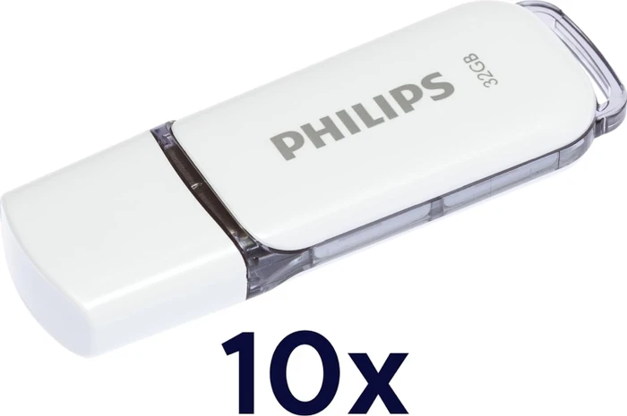 Philips Snow Edition 32GB, USB-A, USB 2.0, 10er-Pack