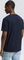 Tom Tailor Basic mit Logo-Print T-Shirt kurzarm midnight navy blue (Herren) Vorschaubild