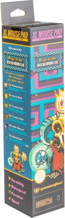Grupo Erik Editores Gameration Maze Of The Necromancer XL Mousepad, 800x350mm, mehrfarbig