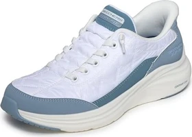 Skechers Slip-Ins: Contour Foam - Cozy Fit white/light blue (Damen)