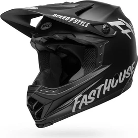 Bell Full-9 Fusion MIPS Fullface-Helm fasthouse matte black/white