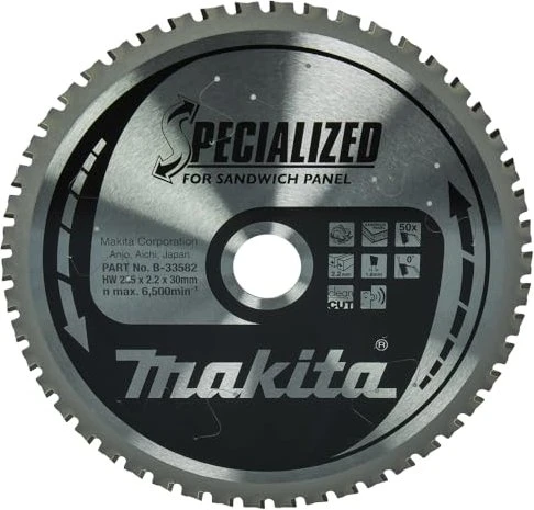 Makita Specialized Kreissägeblatt 50Z, 235x2.2x30mm, 1 Stück