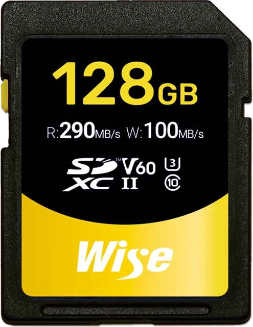Wise Advanced PRO SD R290/W100 128GB, UHS-II U3, Class 10
