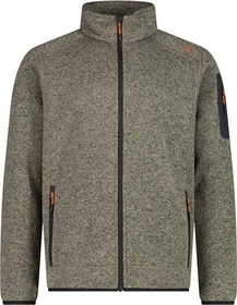 CMP Melange Knit Tech Heavy Fleece Jacke corda/antracite (Herren)