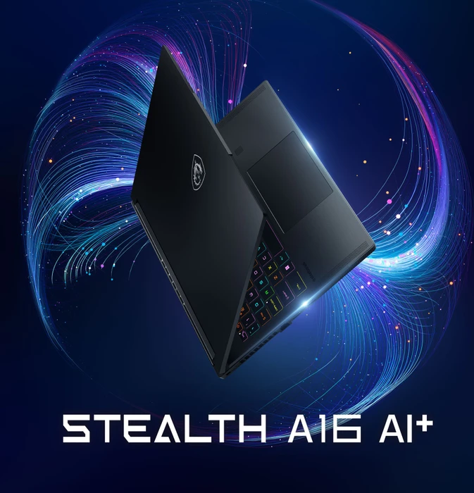 MSI Stealth A16 AI+ A3XWIG-043, Core Black, Ryzen AI 9 HX 370, 32GB RAM, 2TB SSD, GeForce RTX 5080, DE