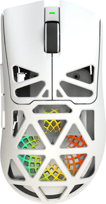 White Shark Morien Wireless Gaming Mouse, weiß, USB/Bluetooth