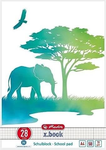 Herlitz x.book Arbeitsblock GREENline A4