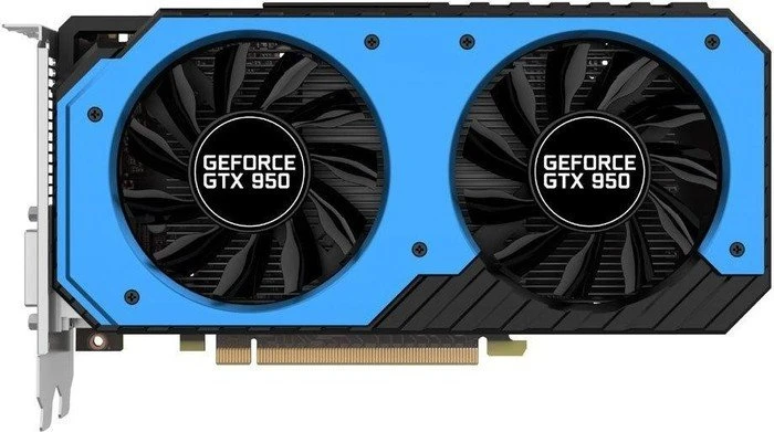 Palit GeForce GTX 950 StormX Dual, 2GB GDDR5, 2x DVI, HDMI, DP