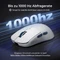 RK Royal Kludge M30 Wireless Gaming Mouse, weiß/blau, USB/Bluetooth Vorschaubild