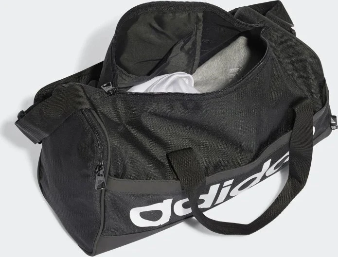 adidas Essentials Linear Duffelbag 14 Sporttasche schwarz/weiß