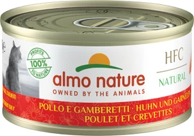 almo nature HFC Natural Cats 70 I, Huhn und Garnelen, 70g