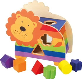 Nici Orange Tree Toys Formensortierspiel Löwe