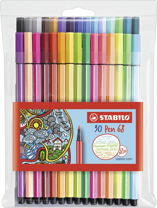 STABILO Pen 68 sortiert, 30er-Set
