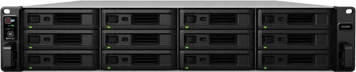 Synology SA3200D, 8GB RAM ECC, 1x RJ-45 10GBase-T, 2x RJ-45 1000Base-T, 2HE