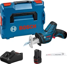 Bosch Professional GSA 12V-14 Akku-Säbelsäge inkl. L-Boxx + 2 Akkus 3.0Ah