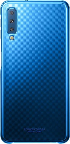 Samsung Gradation Cover für Galaxy A7 (2018) blau