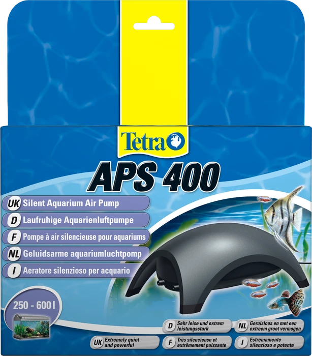Tetra APS 400 Aquarien-Luftpumpe, schwarz