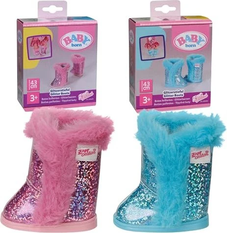 ZAPF Creation Baby born Glitzer Stiefel 2 (sortierter Artikel, ein Paar)