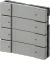 Busch-Jaeger Bedienelement 4/8-fach, Plattform 63, edelstahl Vorschaubild