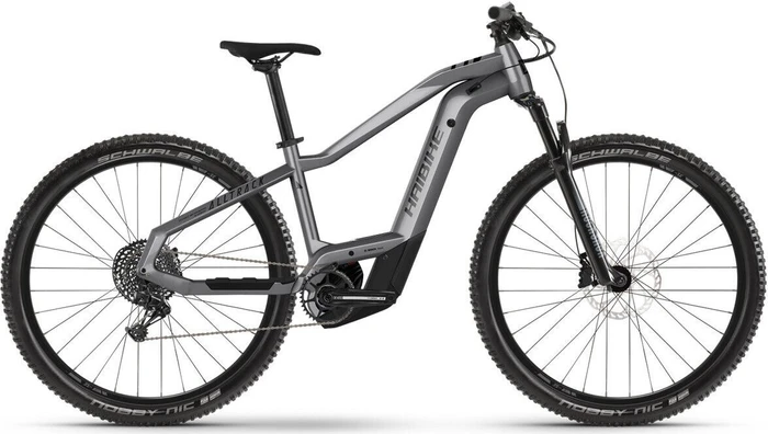 Haibike Alltrack 9 silber/schwarz Modell 2023