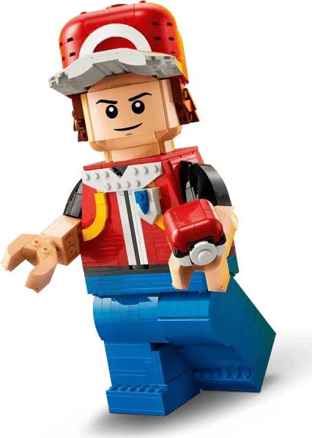 LEGO Pokémon - Rot als Große Minifigur