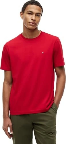 Tommy Hilfiger Roundneck T-Shirt kurzarm medium red (Herren)