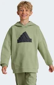 adidas Future Icons Logo Hoodie tent green/black (Junior)