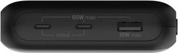 Belkin BoostCharge Pro 3-Port-Laptop-Powerbank 20K schwarz