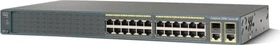 Cisco Catalyst 2960 LAN Lite Rackmount Managed Switch, 24x RJ-45, 2x RJ-45/SFP (WS-C2960-24TC-S)
