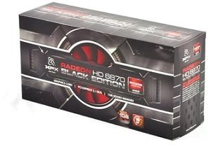 XFX Radeon HD 6870 940M Black Edition Single Fan, 1GB GDDR5, 2x DVI, HDMI, 2x mDP