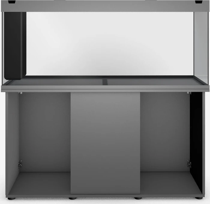 Juwel Rio 450 LED Aquarium-Set mit Unterschrank, grau/grau, 450l