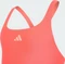 adidas 3-Streifen C-Back Badeanzug solar turbo/frozen turbo (Junior) Vorschaubild